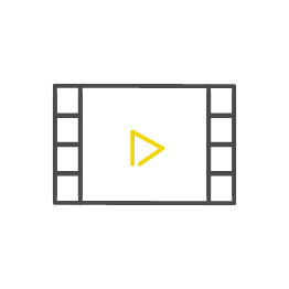 動画撮影と編集のアイコン